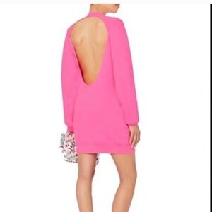 Cotton Citizen Milan Backless Mini Dress Pink Womens Medium New